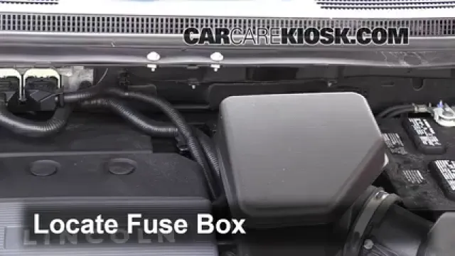 2011 Lincoln MKX 3.7L V6 Fusible (motor) Cambio